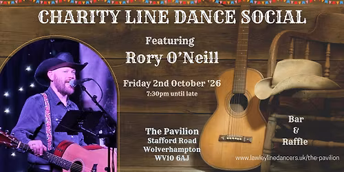 The Pavilion - Charity Line Dance Social Featuring Rory O'Neill