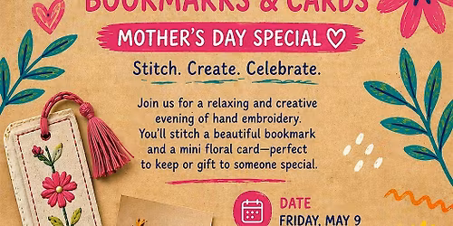 Bloom & Create Summer Series : Handmade Bookmarks