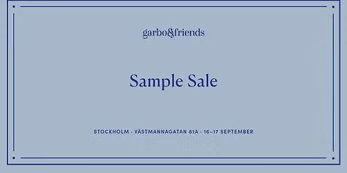 SAMPLE SALE