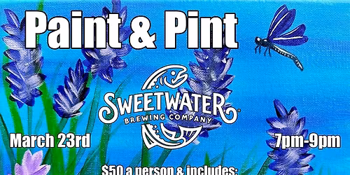 Paint & Pint @ Sweetwater Brewing