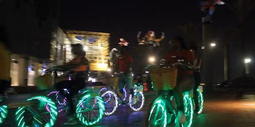 Pre-Burn Light-Up Bike Jam