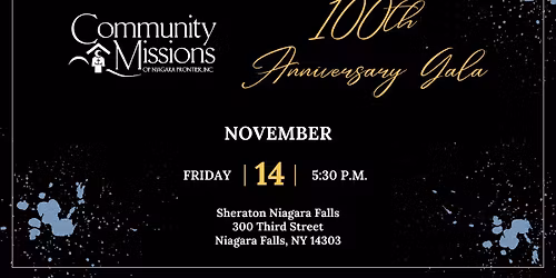 Community Missions 100th Anniversary Gala