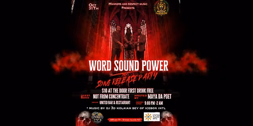 Word Sound Power Song Release