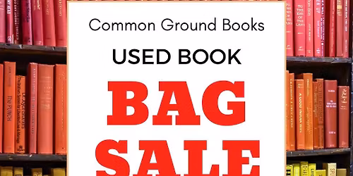 CGB Used Book Bag Sale 