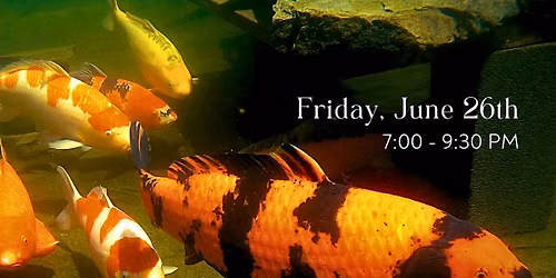 Summer Soiree at the Koi Ponds