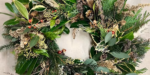 Christmas Wreath Making Workshop \u00a345