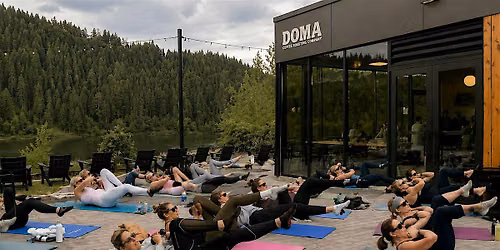DOMA x Pure Barre CDA Patio Class