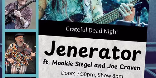 Grateful Dead Night with Jenerator at Ashkenaz