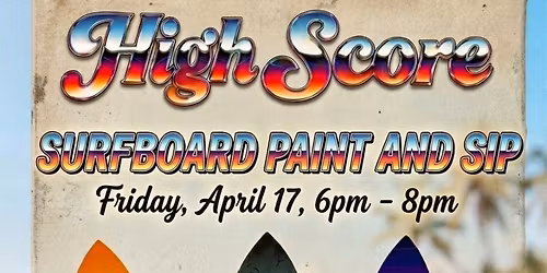 Surfboard Paint n Sip!