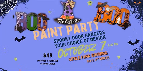 Halloween Paint Party