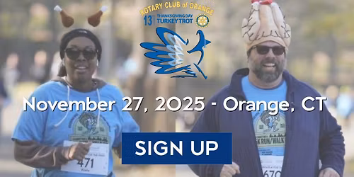 Rotary Club of Orange Thanksgiving Turkey Trot 5K