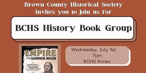 BCHS July History Book Group