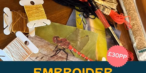 Embroider on to Nature Images