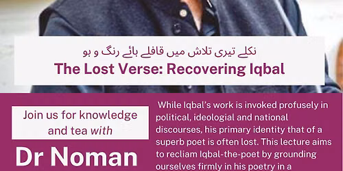 The Lost Verse: Recovering Iqbal