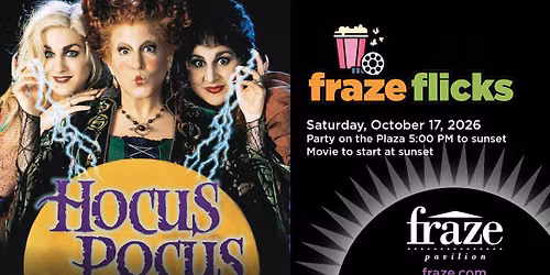 "Hocus Pocus" - Fraze Flicks & Party on the Plaza