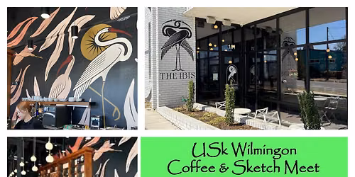 USk Wilm July Saturday Coffee & Sketch Meet, IBIS COFFEE & SODA POP DISTRICT, Sat, Jul 8, 10am