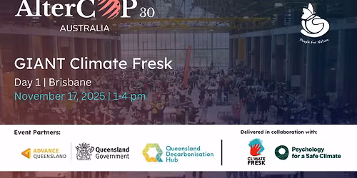 AlterCOP 30 Day 1 | Giant Climate Fresk