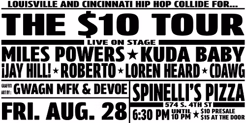 THE $10 TOUR (LOUISVILLE)