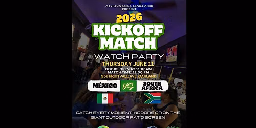 Mexico vs South Africa Watch Party