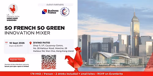 So French So Green - Innovation Mixer