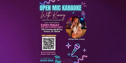 Open Mic Karaoke with Kimmy