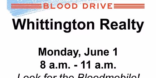 Whittington Realty Blood Drive