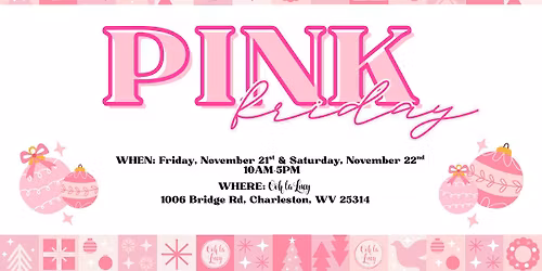 Pink Friday at Ooh La Lucy! 