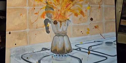 Vernissage Kaffeehaus Stimmungen \u2022 B\u00c9RES ATTILA \/ Stefanie Koscher \/ Martin Ponce