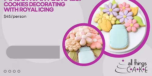 FLASH SALE: Mason Jar Florals: Cookie Decorating with Royal Icing