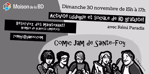 ComicJam de Sainte-Foy!