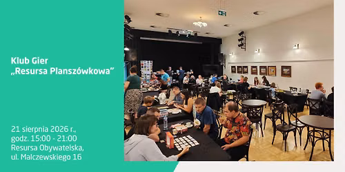 Klub Gier Resursa Plansz\u00f3wkowa
