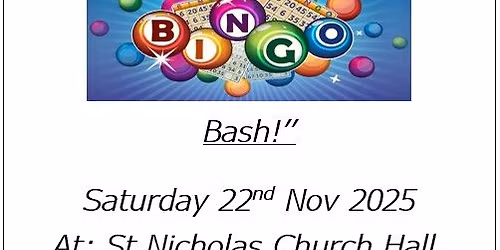 1st Bedhampton Bingo Bash