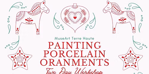 Painting Porcelain Ornaments with Heather