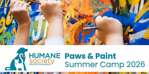 Paws & Paint Summer Camp 2026