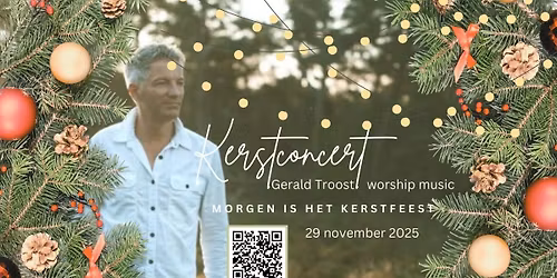 Kerstconcert met Gerald Troost