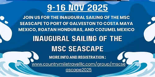 Texas Tides and Caribbean Vibes 2025 Group Cruise!