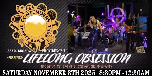 Lifelong Obsession at Contenders Sports Bar