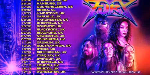 Fury @ The Marrs Bar, Worcester