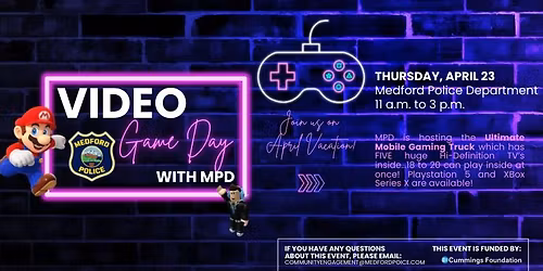 Video Game Day with MPD