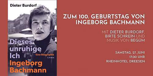 Zum 100. Geburtstag von Ingeborg Bachmann