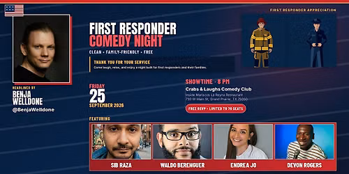 First Responder Comedy Night