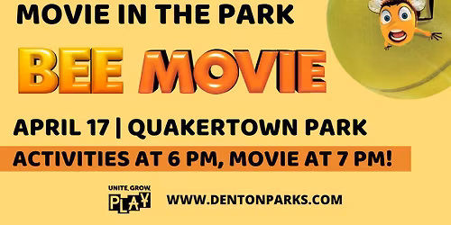 Movie in the Park - Bee Movie