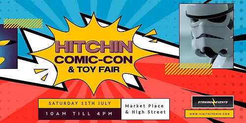 Hitchin Comic Con and Toy Fair 