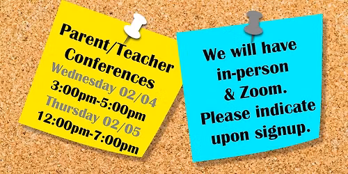 Parent\/Teacher Conferences