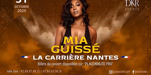 CONCERT DKR \u00c9VENTS NANTES 31\/10\/2025