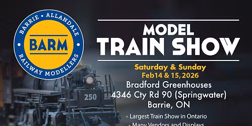 Barrie Allandale Model Train Show