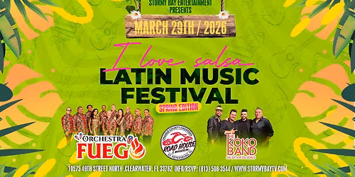 "I Love Salsa" Latin Music Festival at OCC Roadhouse & Museum