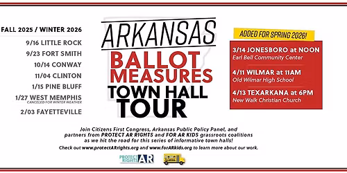 AR Ballot Measures Town Hall: TEXARKANA