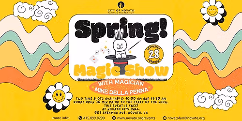 2026 City of Novato's Spring Magic Show