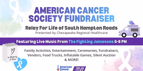 American Cancer Society Fundraiser | Relay For Life of South Hampton Roads